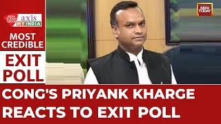Watch What Priyank Kharge Said On The Karnataka Exit Poll Which States Victory For Congress