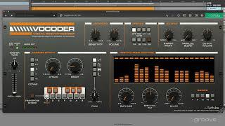 Softube Vocoder's Carrier Synth & Resynthesis Controls