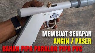 MEMBUAT S3NAPAN ANGIN PASER BAHAN PIPA PVC PIPA PARALON #creative #esdetv #ide #kreatif