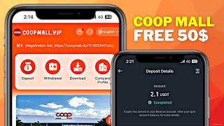 Coop Mall | New Usdt Grabbing Site | Usdt Investment | Best Usdt Earning Site | Binance Free Usdt