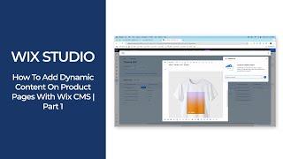 Wix Studio | Wix CMS for Product Pages | Part 1
