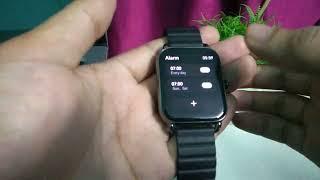 How to set Alarm in Smartwatch