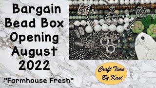 Bargain Bead Box Opening for August 2022