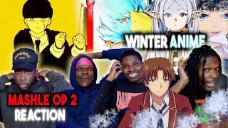 MASHLE OPENING 2 Reaction + Other Winter 2024 Openings Reaction