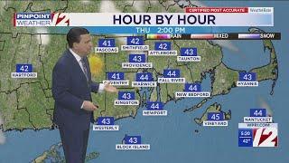 WPRI 12 Weather Forecast 12/18/24  Rain Tonight, Sun Returns Thursday