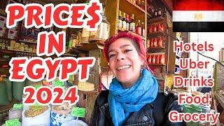 PRICES in EGYPT 2024 | How much do things cost? Hotels, Uber, Food, Groceries | الأسعار في مصر2024