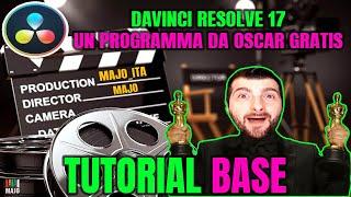 ️ DaVinci Resolve 17 | Montaggio professionale gratis | Tutorial semplice | 2021 Italiano ️