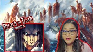 The Rumbling (Realistic Audio) - Arrive On Marley | Motion Manga Part 1 Reaction #attackontitan