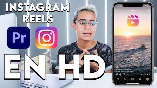 Instagram REELS en ALTA CALIDAD, exporta y edita en PREMIERE