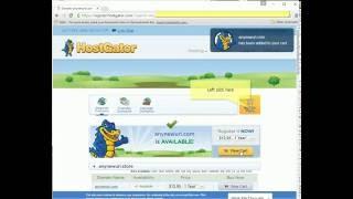 HostGator.com - Register Addon Domain 1 of 2