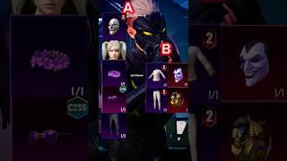 Pubg Mobile Fool Set Mask vs Joker Mask  #pubgmobile #shorts