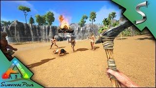 STARTING OUT! SO MUCH NEW STUFF! - Ark: Survival Plus [Gameplay E1]