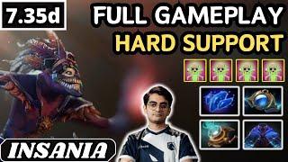 11200 AVG MMR - Insania DAZZLE Hard Support Gameplay 24 ASSISTS - Dota 2 Full Match Gameplay