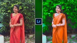 Lightroom Green & Orange Tone Photo Editing Preset Tutorial | Lightroom Photo Editing Tamil