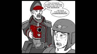 A Commissar's Mistake | Warhammer 40k comic dub #warhammer40k #comicdub #imperialguard