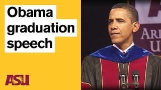 Barack Obama graduation speech: Arizona State University (ASU)