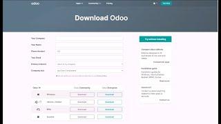 How To Download Odoo 14 Community For Windows