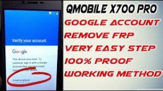 How #to #Qmobile #X700 Pro 2# frp#Google# Account# Bypass# LOCK# Remove# cm2