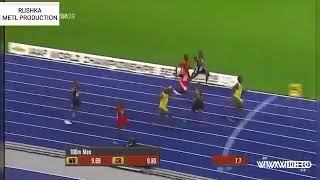 Usain bolt. 100m