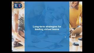 Long term strategies for leading virtual teams