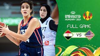 Egypt v USA | Full Game - FIBA U19 Women's Basketball World Cup 2021