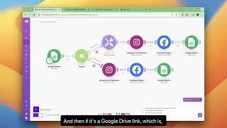 Post Google Drive Images to Instagram or Fb using Make (Integromat) | Get Google Drive Direct URL