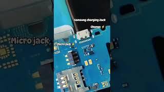 Samsung E1200y Charging  jack to micro jack replacement