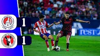 ATLETICO SAN LUIS IGUALA 1 - 1 ANTE TIJUANA POR LA FECHA 4 - LIGA MX APERTURA 2024 | REY DEPORTIVO