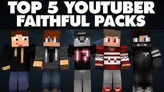 TOP 5 PVP FAITHFUL YOUTUBER TEXTURE PACKS! 1.15/1.14/1.13/1.12/1.11/1.10/1.9/1.8 & DOWNLOAD LINK!