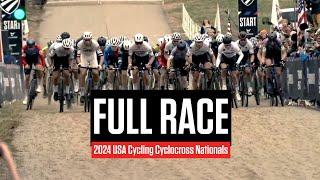 FULL RACE: 2024 USA Cycling Cyclocross Nationals