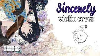 Sincerely (Violet Evergarden) - Violin Cover by Syzygy Altair