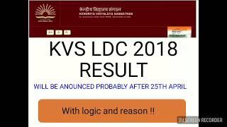 kvs ldc result date !!!?