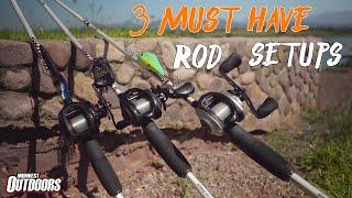 Hunter Shryock's Three Must Have Rod Setups