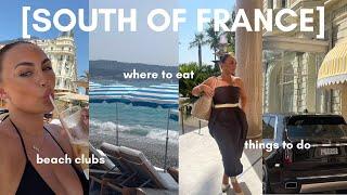 girls trip to the french riviera!!! nice, cannes, monaco | beach clubs, food, drinks, vibes