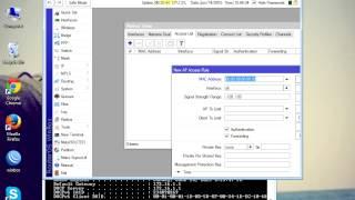 Mikrotik Wireless Access Point and MAC Address Filtering