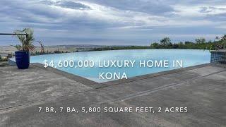 Luxury 5,800 Sq. Ft. Home in Kailua-Kona, HI