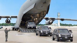 How the US is Transporting the World's Most Secure President Convoy