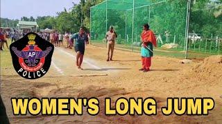 AP POLICE S.I EVENTS | WOMEN'S LONG JUMP | AP POLICE S.I EVENTS #APPOLICE #APSLPRB #APSI #APPC