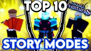 TOP 10 MUST HAVE LEGENDARY UNITS FOR STORY MODES *UPDATE 7.7* IN ANIME ADVENTURES ROBLOX