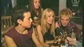 Interview after NRJ awards 2001