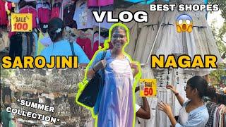 SAROJINI MARKET SUMMER COLLECTION  🫶 ll Itna Sasta ll  ll Riya Vlogs