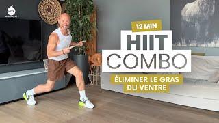  12min - HIIT Combo pour éliminer le gras du ventre - Alexandre Mallier - Move Your Fit