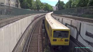 Metro/U-Bahn of Berlin, Germany 2017