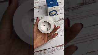 Умная розетка переходник Aqara Smart Plug EU