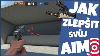 Jak ZLEPŠIT svůj AIM / MÍŘENÍ  | v PC Hrách | cz/sk tutorial | Trénink v Aim lab | csgo /valorant..