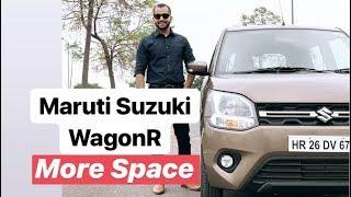 2019 Maruti Suzuki Big New WagonR - Interior Space Review (Hindi + English)