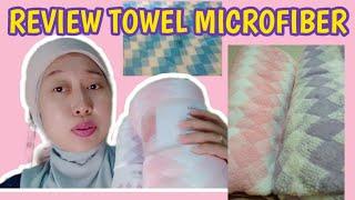 REVIEW TOWEL MICROFIBER || REVIEW HANDUK MICROFIBER