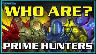 Who are the guys from Metroid Prime Hunters?