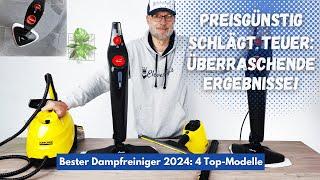 Dampfreiniger Test 2024  | Meine Favoriten – Ist Teurer wirklich Besser? Überraschende Ergebnisse!