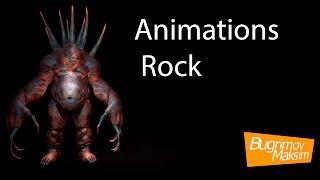 Creature Rock Animations